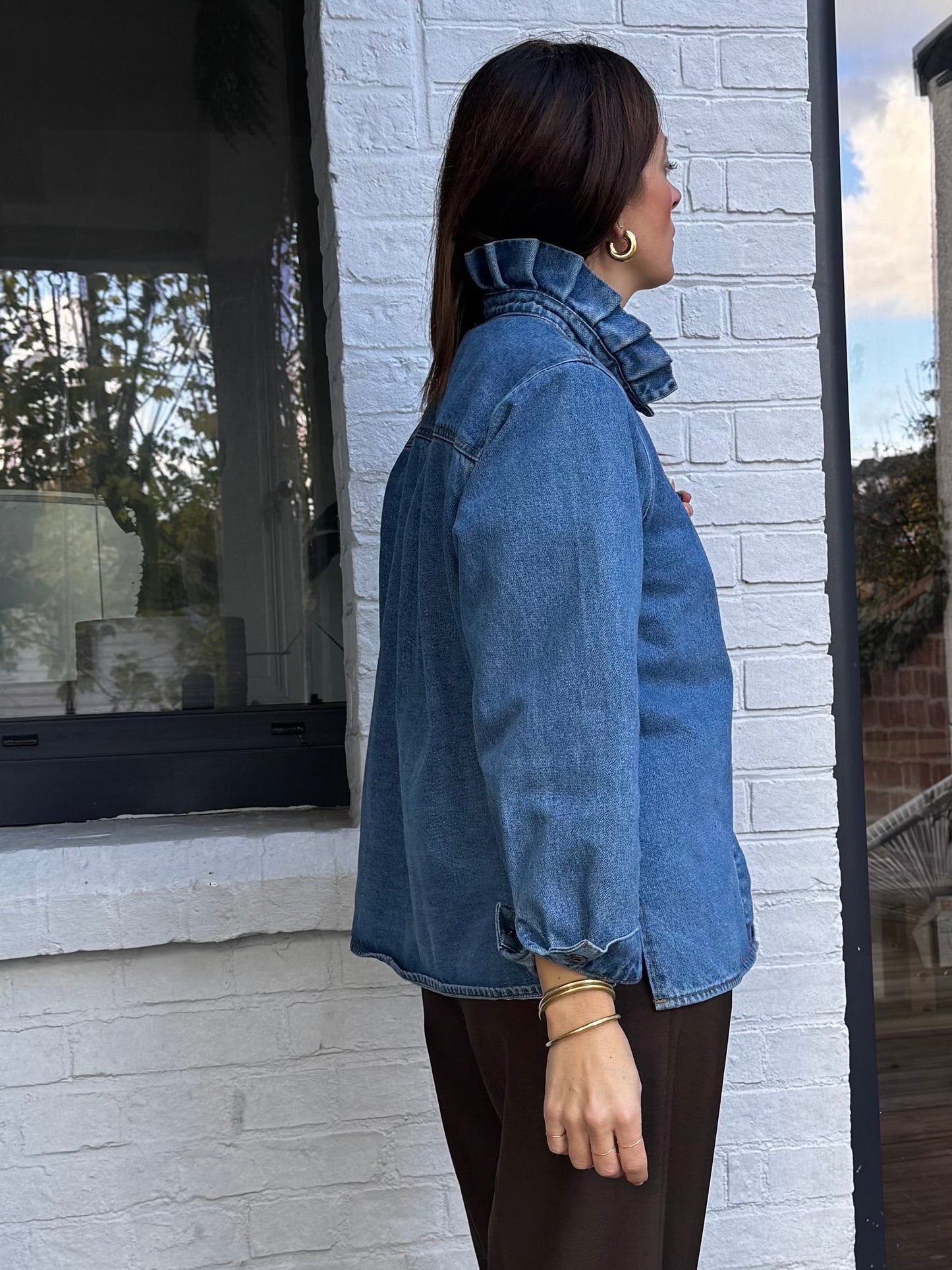 Chemise DÉSIRÉE denim bleu